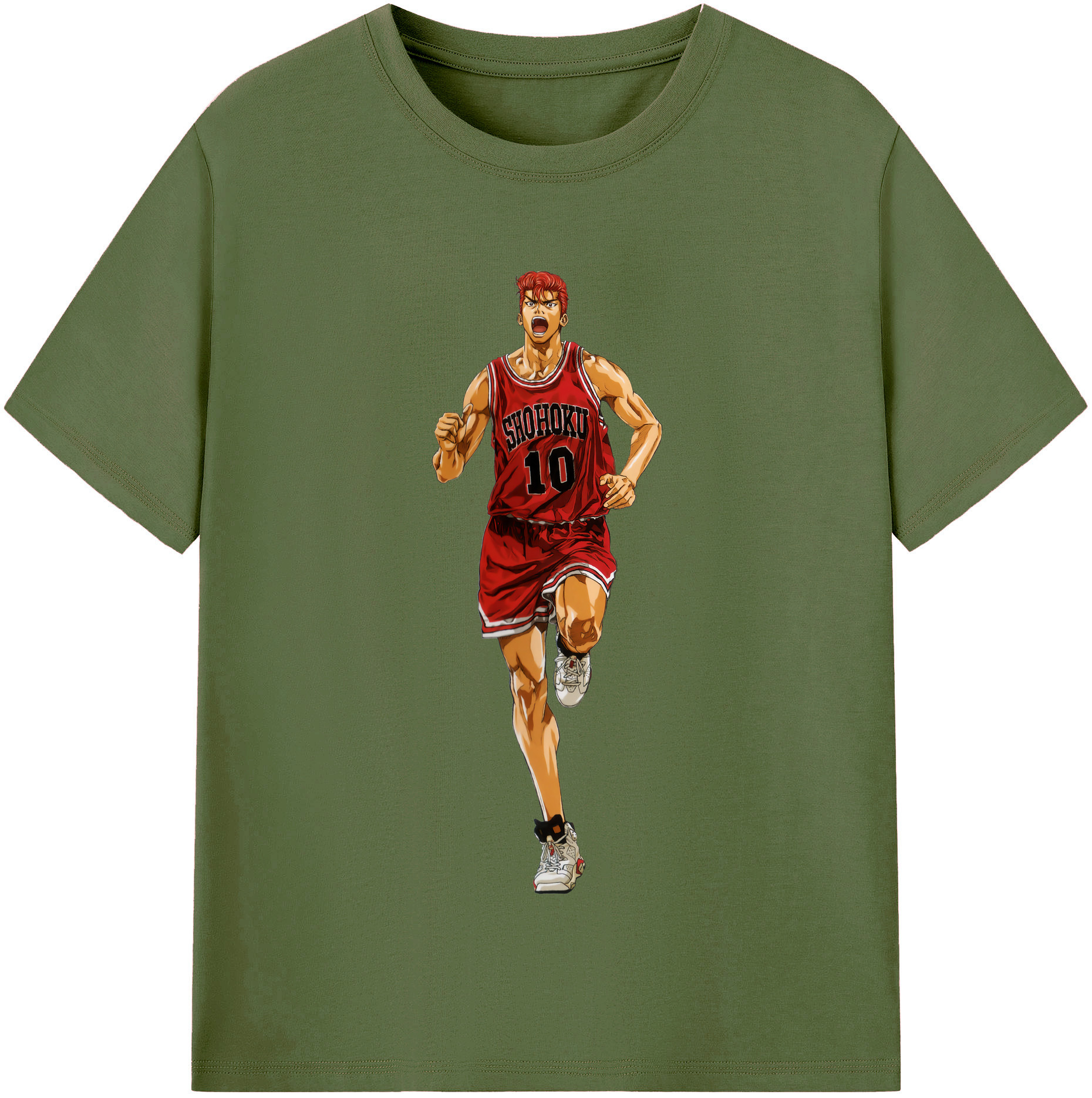 （画像用） SLAM DUNK／スラムダンク 綿100％半袖Tシャツ（フロントプリント）